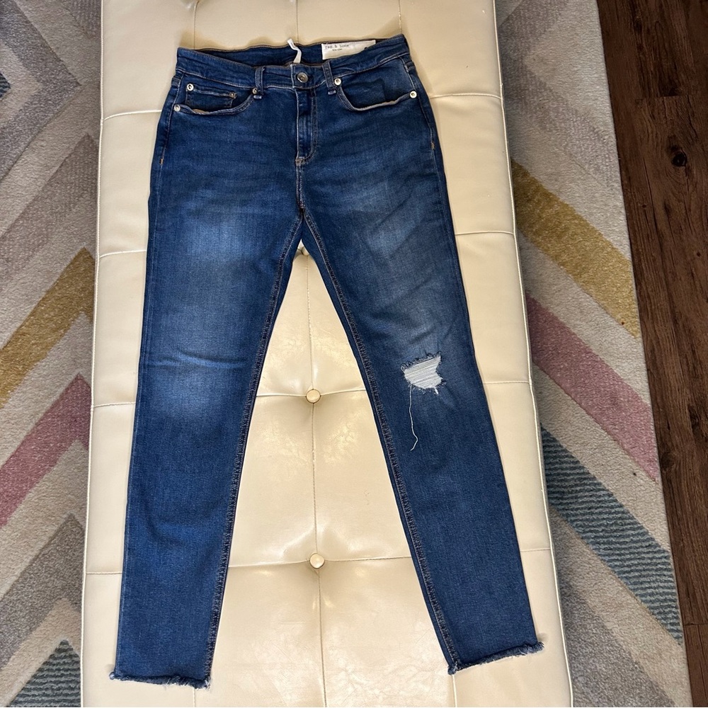 Rag and Bone Cait mid rise ankle skinny - Picture 5 of 10